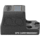 Holosun Carry Enclosed Pistol Sight w/Multiple Reticle System, Red Reticle, Black, EPS-CARRY-RD-MRS
