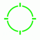 Holosun Elite 65 MOA Circle / 2 MOA Dot Reticle Green LED Dot Sight, Black, HE515GM-GR Elite