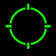 Holosun Elite 65 MOA Circle / 2 MOA Dot Reticle Green LED Dot Sight, Black, HE515GM-GR Elite