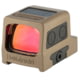 Holosun HE509T X2 Enclosed Reflex Optical Red Dot Sight, 2x 0.66 x 0.9 in, Red LED, Flat Dark Earth, HE509T-RD X2 FDE
