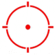 Holosun HS507C-X3-RD 1x 0.91x0.67 in Reflex Red Dot Sight