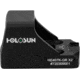 EDEMO Holosun Holosun HE407K-GR X2 Red Dot Reflex Sight, 1x, Green 6 MOA Dot Reticle, Anodized, Black, HE407K-GR X2, EDEMO1