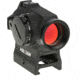 Holosun HS503R Classic Series Red Dot Sight, 1x, 2 MOA Dot/65 MOA Ring, CR2032 Battery, Black, HS503R