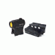 Holosun LED Red Dot Sight w/Low and Co-witness Mounts W/ Kinetic Development SIDELOK Aimpoint Micro Mount Lower 1/3 Co-Witness, Black