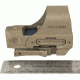 Holosun HS510C 1x Open Reflex Sight, Red 2 MOA dot 65 MOA Circle Reticle, Flat Dark Earth, HS510C-FDE-R