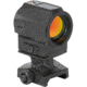 Holosun SCRS Solar Charging Rifle Sight, 2 MOA Dot Red Reticle, Black, SCRS-RD-2
