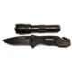 Humvee Tactical Knife and Light Set, Black HMV-TFLK1-COMBO
