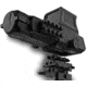 Infiray Fast Red Dot 1X Thermal Fusion Sight, Black, Medium, FAST FAH25