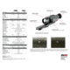 InfiRay Outdoor Rico G 384 3x35mm Thermal Weapon Sight, 50hz, Black, Small, IRAY-GL35