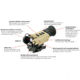 InfiRay Outdoor Rico Micro V2 1-4x25mm Multi-Purpose Thermal Monocular, 640x480, Tan, IRAY-RH25V2