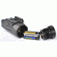 InForce APL Pistol Mounted Light, Black Body, Constant/Momentary White Light., Black, 200Lumens CR123A INF-APL-B-W