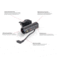 iRay USA Rico Hybrid IRAYAC82 ILR-1000-2 AC82 Module 1000 yds Detection Range, Black ABS/Aluminum