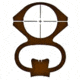 Ironsighter See-Thru Mount For Ruger 10/22, 740