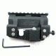 Kalinka Optics Patriot Centered Low Profile Side Mount w/ 108 mm Picatinny Rail Wing - 40 mm Height, for SKS Mosin, AMPM40