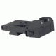 Kensight BoMar BMCS 1911 Sight with Beveled Blade, Tritium Adjustable, Black, 860-095
