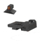 Kensight Bomar BMCS Adjustable Target 1911 Rear Night Sight Set w/ 0.200in Tall, Black, 970-095