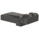 Kensight Beveled Adjustable Tritium Pistol Night Sight, Glock, Rear, Black, 860793
