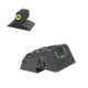 Kensight DAS Adjustable Tritium inUin Rear Night Sight, Green, 990-638