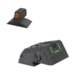 Kensight DAS Adjustable Tritium inUin Rear Night Sight, Orange, 980-638