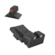 Kensight Bomar BMCS Adjustable Tritium Dot Rear Night Sight, Orange, 980-093
