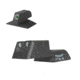 Kensight SLAM Fixed Rear 1911 Night Sight, One-Handed Cocking/Cycling of Slide, Recessed Blade, Tritium w/White Outlines, Fits Novak Sight Dovetail w/ 0.160in Tall, Contoured Profile, Black, 970668
