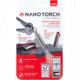 KeySmart Nano Torch Compact Flashlight, 7 Lumens, Stainless, KS809-SS