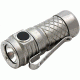 Klarus Every Day Carry LED Flashlight, 600 Lumens, w/1 x RCR123A or 1 x CR123A DIM, Silver KLARUS-MI1C-TI