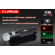 Klarus FL1A Multicolor Waterproof LED Flashlight,Black,65 Lumens KLARUS-FL1A