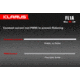 Klarus FL1A Multicolor Waterproof LED Flashlight,Black,65 Lumens KLARUS-FL1A