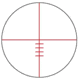 Konus Fighter 4-16x50mm 1in Tube Rifle Scope, Second Focal Plane, Illuminated Ballistic Reticle, Black, 7349