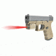 Laserlyte Center Mass Red Laser Sight - Tan CM-MK4T