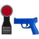 LaserLyte Target and Trainer Pistol Kit, Blue Laser Trainer Pistol, Black/Red, 1215346