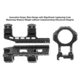 Leapers ACCU-SYNC 1 inch High Profile 34mm / Offset Picatinny Rings AIR12234