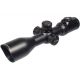 USED, Leapers UTG Compact Rifle Scope, 3-12x44mm, 30mm Tube, AO, 36-color Mil-dot Reticle, Black, SCP3-UM312AOIEW
