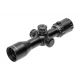 Leapers UTG BugBuster Scope, 3-12x32mm, 1in Tube, Side AO, Mil-dot Reticle, QD Rings, Black, SCP-M312AOWQ