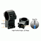 Leapers UTG 3-9x40 1in Hunter Scope,AO,36-color Mil-dot, Airgun Rings, _x000D_ SCP-U394AOIED