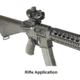 Leapers UTG 4.2in ITA Red/Green CQB Dot w/ QD Mount, Riser Adaptor, 4 MOA Dot Reticle, Black, SCP-DS3840W