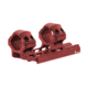 Leapers UTG Accu-Sync 1in High Profile 34mm Offset Pic. Rings, Red Anodize AIR12234AR