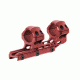 Leapers UTG Accu-Sync 1in High Profile 34mm Offset Pic. Rings, Red Anodize AIR12234AR