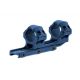 USED, UTG Pro ACCU-SYNC 1in Medium Profile 34mm Offset Picatinny Rings, Blue, AIR11834AB
