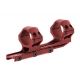 Leapers UTG ACCU-SYNC 30mm Medium Profile 50mm Offset Picatinny Rings, Red, AIR31850AR