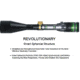 Leapers UTG AccuShot 30mm Tube 4-16x44 IE Rifle Scope w/AO Mildot, EZ-TAP &amp; Rings SCP3-U416AOIEW