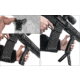 Leapers UTG D Grip with Ambidextrous Quick Release Deployable Bipod, Black, MNT-DG02Q