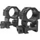 Leapers UTG MAX STRENGTH 1in High Profile Picatinny Rings Pair, 22mm Width, Black, RG2W1204