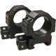 Leapers UTG MAX STRENGTH 1in Low Profile Picatinny Rings Pair, 18mm Width, Black, RG2W1104