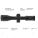 Leapers UTG OP3 Compact Scope, 4-16X44mm, 30mm Tube, AO, IE, Glass UMOA Reticle, Black, OP3-GM4164UMOA