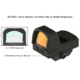 Leapers UTG OP3 Micro Red Dot Sights - Reflex, Red 4 MOA Single Dot, Adaptive Base, Black, OP-RDM20R