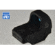 Leapers UTG OP3 Micro Red Dot Sights - Reflex, Red 4 MOA Single Dot, Adaptive Base, Black, OP-RDM20R