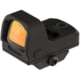 Leapers UTG OP3 Micro 1x, Red 4.0 MOA Single Dot, Adaptive Base, Black, OP-RDM20R