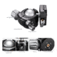 Leofoto LM-324CL&amp;LH-55LR X Version Tripod w/ 75mm Bowl&amp;Platform w/ LH Ballhead Set, Black, LM-324CLX+LH-55LR